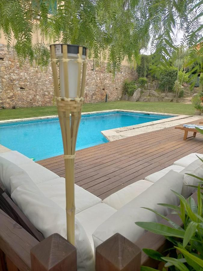 Romantic Modern Apartment Private Swimming Pool 5 Min Walk From Begur Centre Exteriör bild